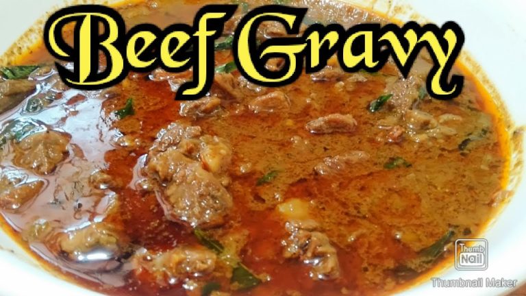 அட்டகாசமான சுவையில் பீப் கிரேவி / Beef Gravy Recipe in Tamil