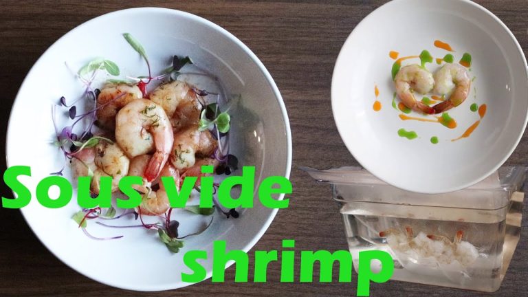 Sous vide shrimp – sous vide seafood, shrimp appetizer, seafood recipes, shrimp cocktail