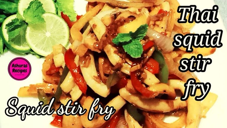 Squid stir fry recipe|chinese squid recipe|seafood recipes