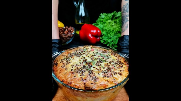 ASMR | Easy Cooking Chicken Pie 👌 | Recipes #shorts #asmr #recipe