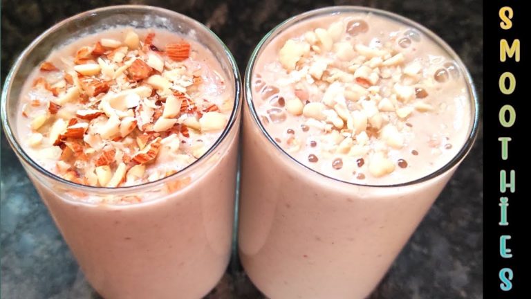 Oats Breakfast Smoothie Recipe | Smoothies For Weight Loss | in telugu