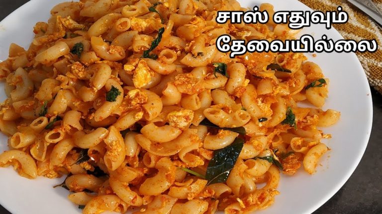 ஸ்பெஷல் ரெசிபி In Lock-down முட்டை மக்ரோனி பாஸ்தா நைட் டின்னருக்கு செய்து அசத்துங்க/Breakfast Recipe