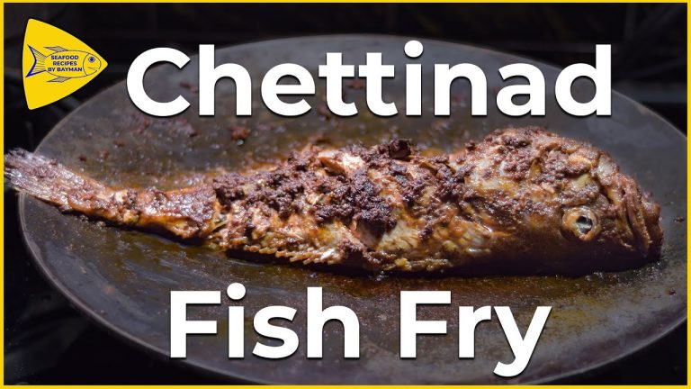 Chettinad Fish Fry | Fish Fry Recipe | Tamil Nadu Cuisine @Seafood Recipes By Bayman
