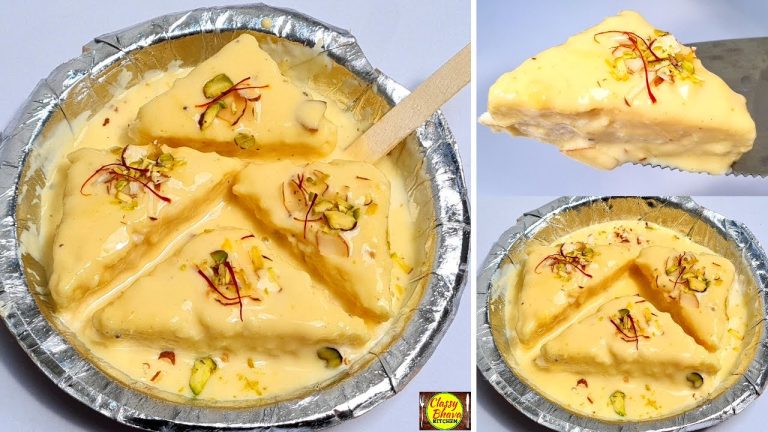 Bread Malai Dessert Recipe| Instant Malai Cake | सिर्फ 2 कप दूध से बहुत स्वादिष्ट इंस्टेंट मलाई केक