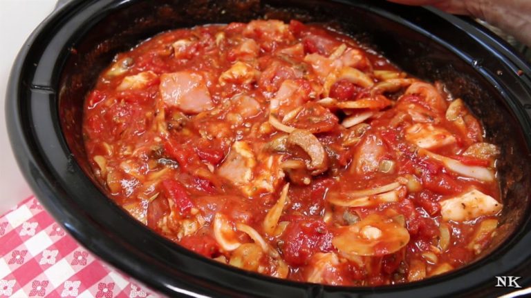 SLOW COOKED PORK RAGOUT!!  DUMP AND GO RECIPE!!