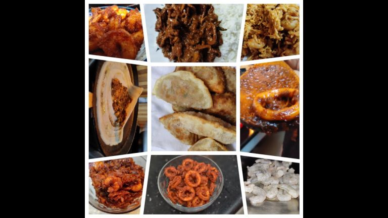 14 Seafood recipes collection in Tamil | Crab, Squid, Fish & Prawn recipes | snacks,lunch,dinner