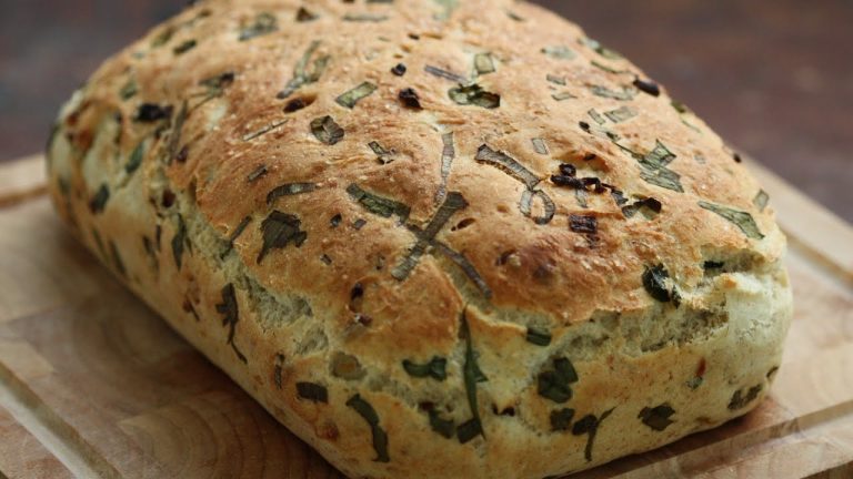 Caramelized Onion Bread Recipe
