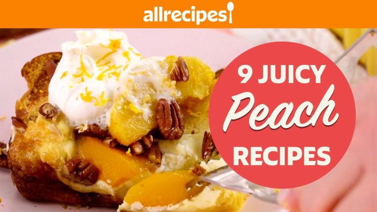 Try These JUICY Peach Dessert Recipes | Cobbler, French Toast Bake, Chicken Peach Salsa, & More!