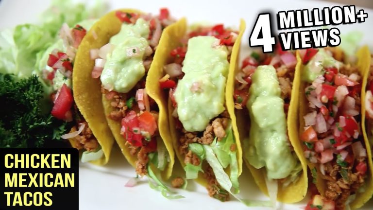 Chicken Mexican Tacos Recipe | Tacos With Chicken Filling | The Bombay Chef – Varun Inamdar
