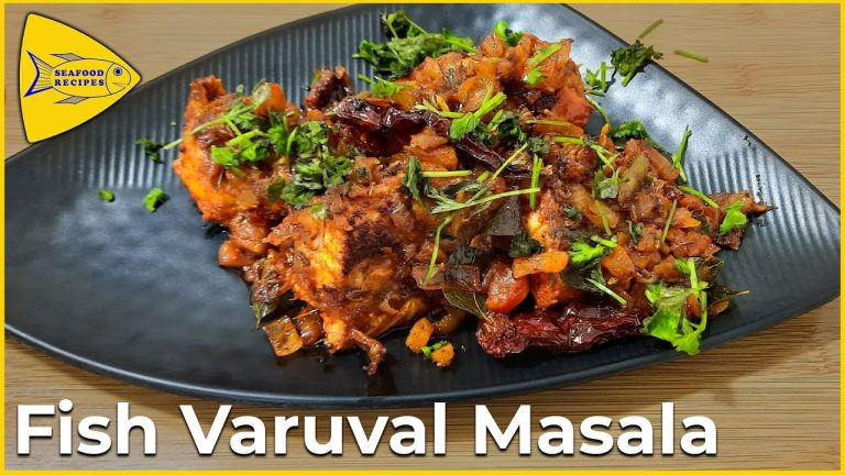 Meen Varuval Masala | Fish Masala Fry | மீன் வறுவல் @Seafood Recipes By Bayman