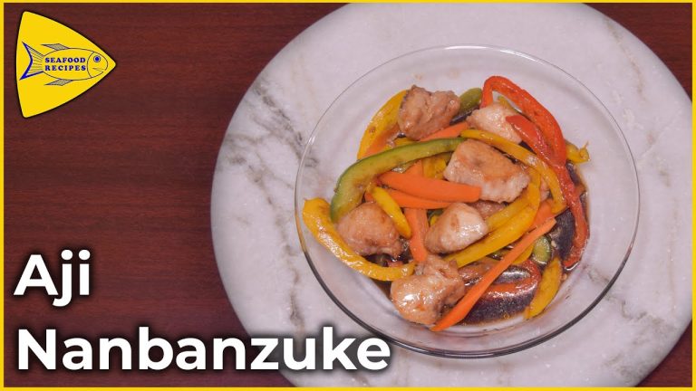 Aji Nanbanzuke  | Japanese Recipe | Horse Mackerel in Vinegar Sauce @Seafood Recipes By Bayman