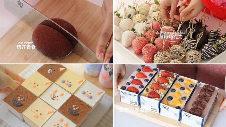 Fruit Chocolate Desserts Recipes  🍧 [Engsub] Easy Cooking Recipes Of Some Easy-To-Make Cakes