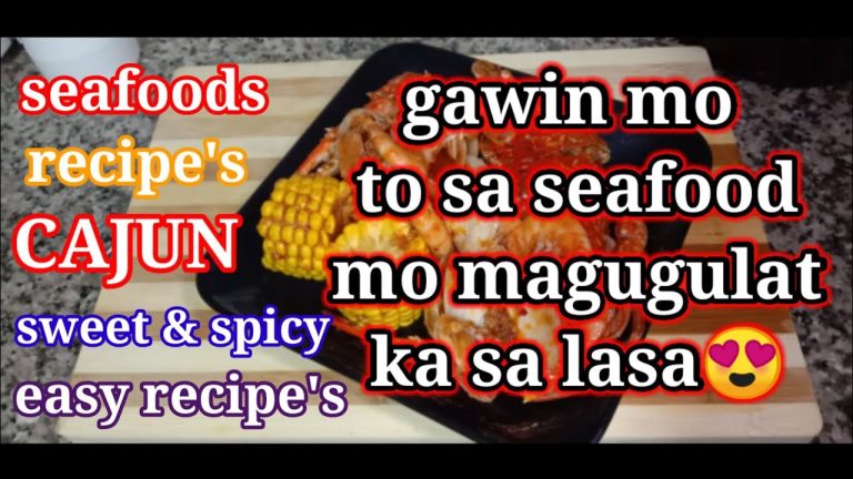 SEAFOOD RECIPES CAJUN SAUCE SWEET & SPICY EASY RECIPE