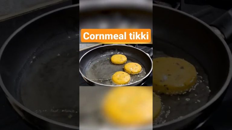 Indian cornmeal tikki recipe in hindi | special tikki #cooking #recipes #youtubeshorts #tikki #corn