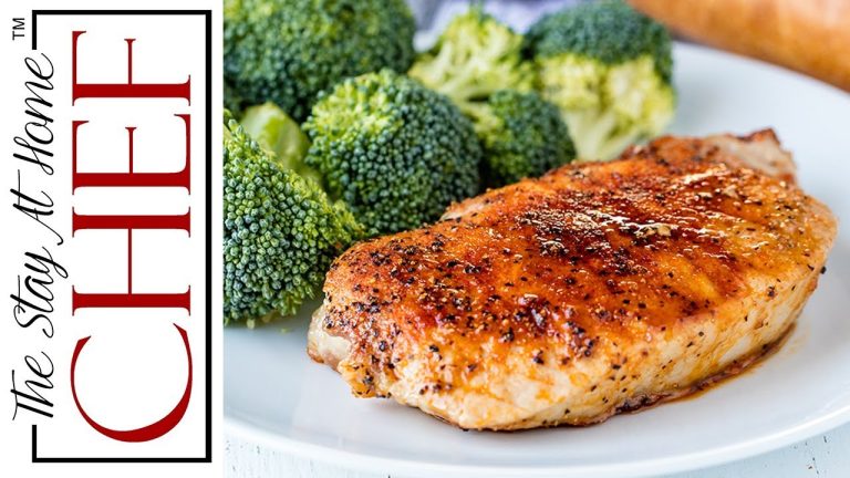 How to Make Easy Baked Pork Chops | The Stay At Home Chef