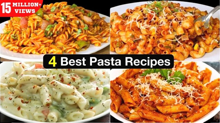 Indian Style Pasta Recipe | 4 लाजवाब और क्रीमी पास्ता झटपट बनाये इस आसान तरीके से | Kids Lunch Box