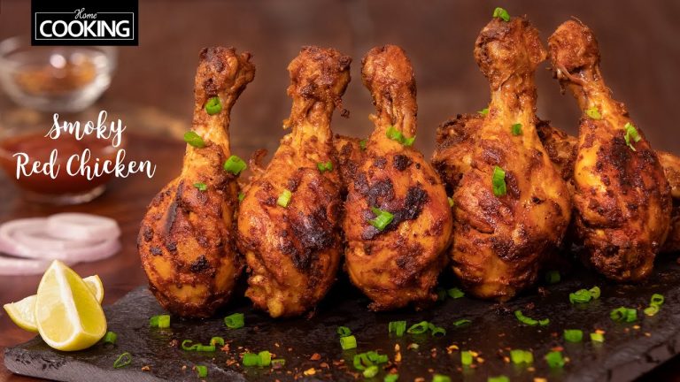 Smokey Red Chicken | Grilled Chicken | Weight loss Recipes | KFC Style  Chicken Recipes
