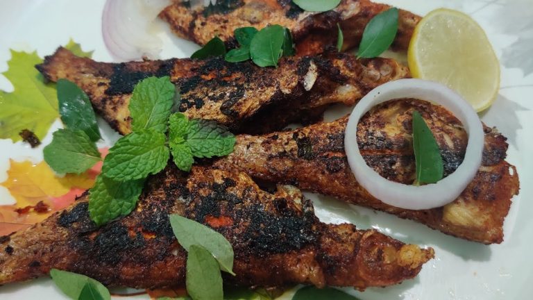 Red Snapper Fish Fry Recipe | Sankara Meen Varuval Recipe | Seafood Recipes in Tamil