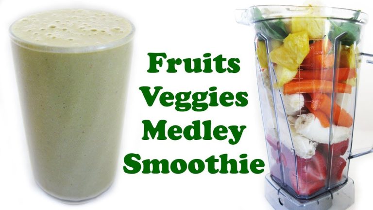 Green Smoothie Recipes – Fruit and Veggie Smoothie – Fruits and Vegetables Smoothies – HomeyCircle