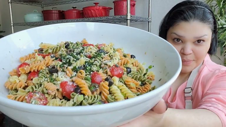 Italian Pasta Salad EASY | Pasta Recipe | Simply Mamá Cooks #subscribe