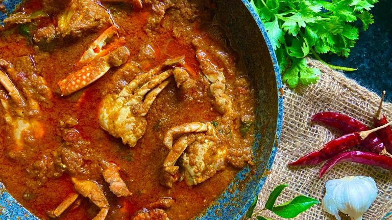 గోదావరి పీతల ఇగురు | Spicy Andhra Crab curry | Seafood recipes | Godavari Ruchulu | #Crab