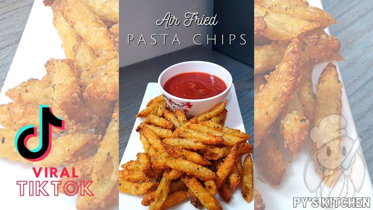 Viral Tiktok Air Fryer Pasta Chips