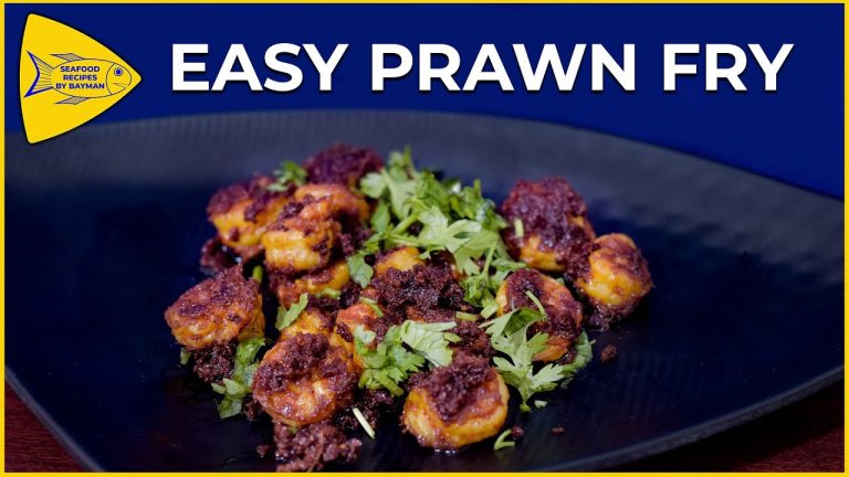 Prawn Fry Recipe | Shrimp Fry Recipe |  Quick & Easy @Seafood Recipes By Bayman