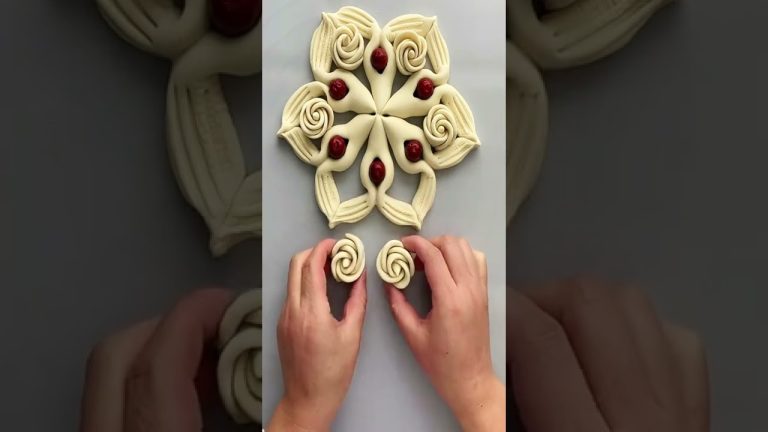 🥰 Satisfying & Creative Dough Pastry Recipes # 758🍞Bread Rolls, Bun Shapes, Pasta, 1ice Cake #shorts