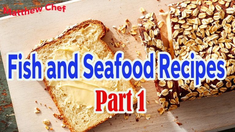 Matthew Chef Recipes For Seafood Lovers Matthew Chef Fish and Seafood Recipes Part 1
