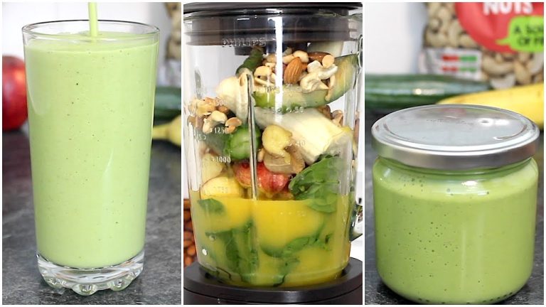 Best Green Smoothie Recipe – Instant Energy Booster #shorts