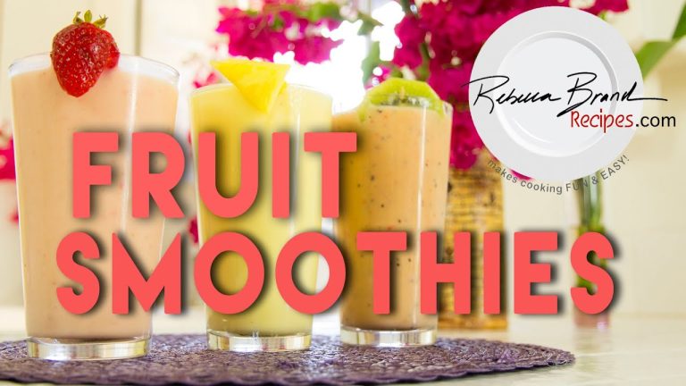 Healthy Fresh Fruit Smoothie Recipes Strawberry – Banana, and More