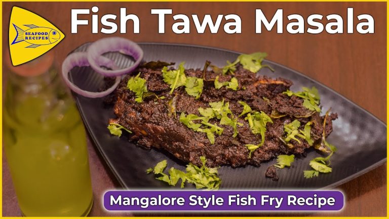 Mangalorean Fish Tawa Masala | Fish Tawa Fry @Seafood Recipes By Bayman
