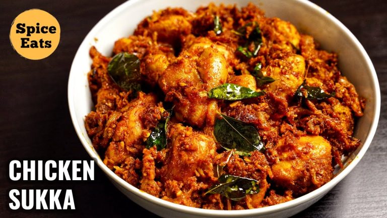 CHICKEN SUKKA MANGALOREAN STYLE | CHICKEN SUKKA | CHICKEN SUKKA RECIPE