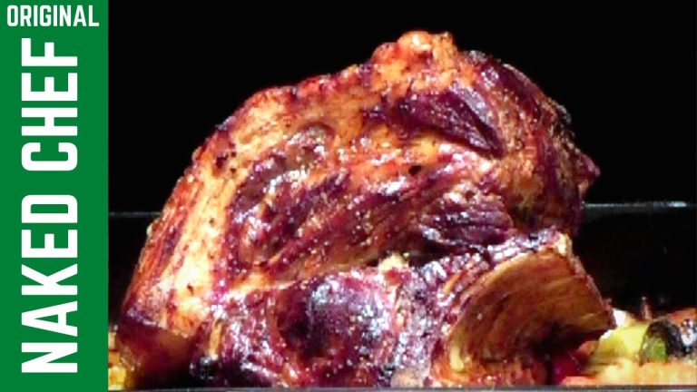 Christmas slow cooked PORK & CRACKLING | How to cook roast recipe