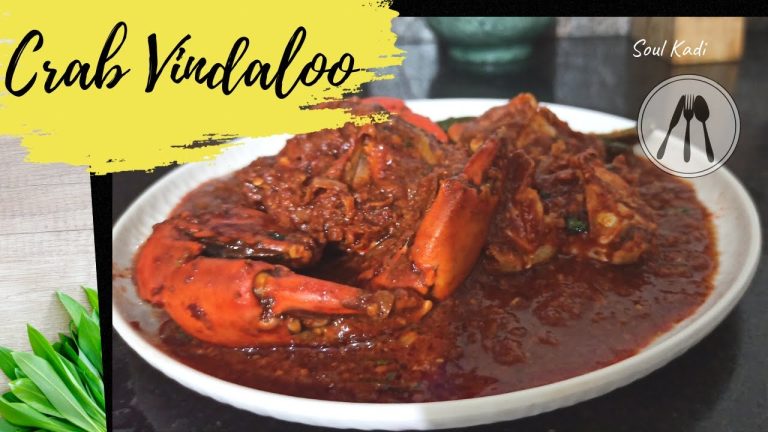 Crab Vindaloo Recipe | Vindaloo Recipe | Crab recipes | Seafood recipes | Leena Naik