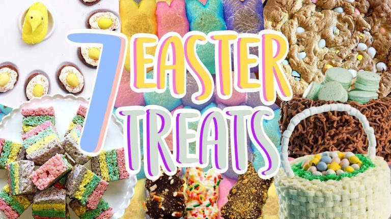 7 Easy Easter Recipe Ideas | Cute and Colorful Easter Dessert Recipe Compilation
