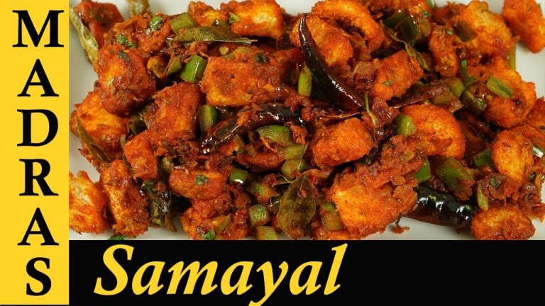 Bread Chilli Recipe in Tamil | Chilli bread in Tamil | How to make Chilli bread in Tamil