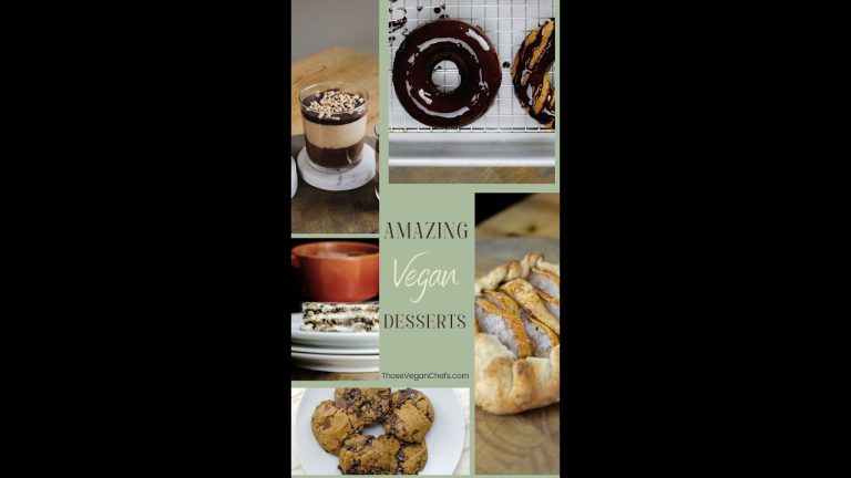 Amazing Vegan Dessert recipes