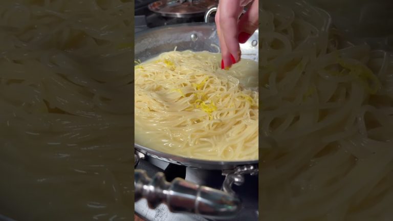 Cooking Pasta in LEMON TEA?! We did it