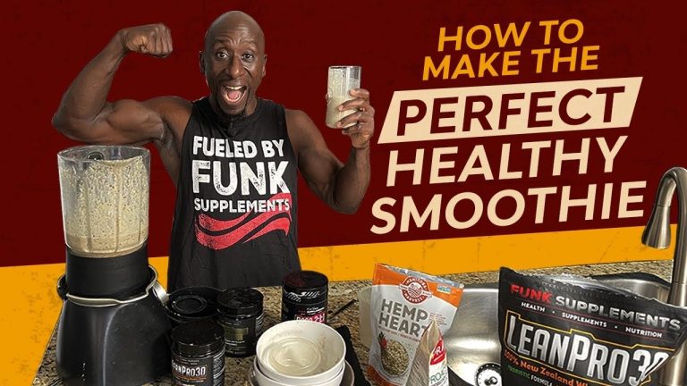 8 Steps To Making The Perfect Healthy  Smoothie | Protein Smoothie Recipe