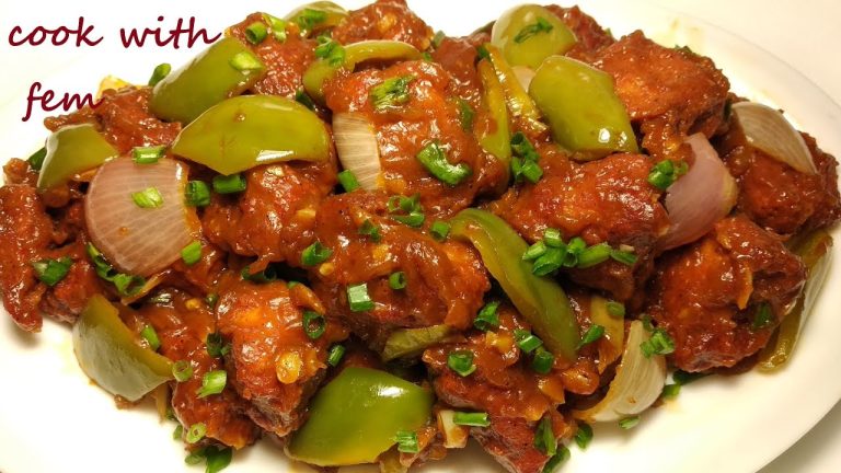 Chilli chicken Recipe  – Restaurant style || चिल्ली चिकन रेसिपी-In Hindi/Urdu With English Subtitles