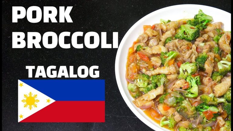Pork Broccoli – Filipino Food – Pinoy Recipes – Tagalog