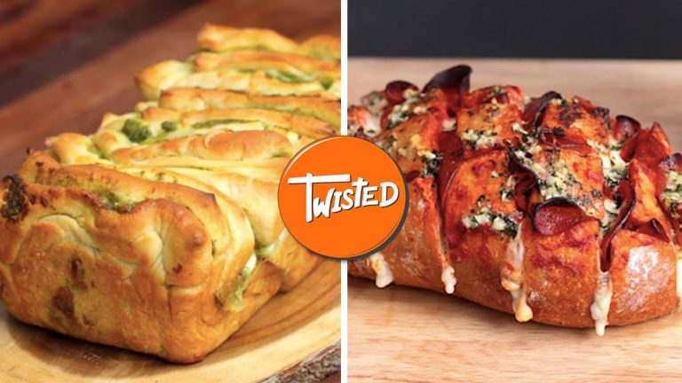 9 Bread Recipes Anyone Can Make | Easy Homemade Bread | Garlic Bread | Twisted