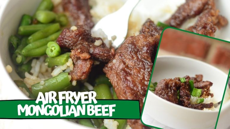 Air Fryer Mongolian Beef (Ninja Foodi Recipe)