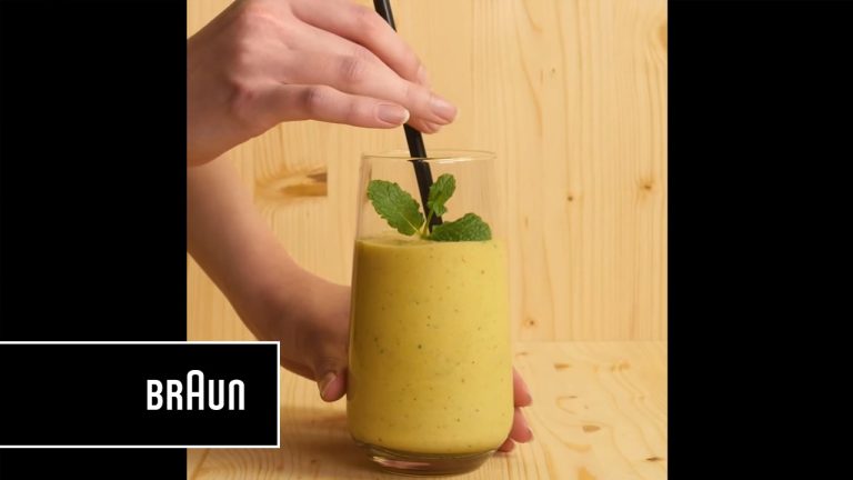 Avocado Mango Smoothie | Recipe using Braun MultiQuick 9