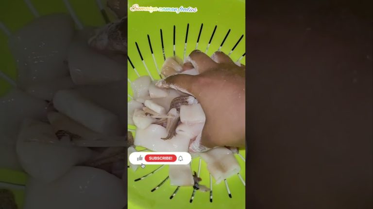 Squid fry recipe| seafood#shorts #squid #seafood #fish #food #sumaiya #foodie #fry #recipe #yummy