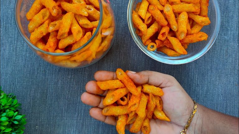 Crispy Pasta Snack | Spicy Fried Pasta | 10 mins Snack Recipe | Easy Snack Recipes