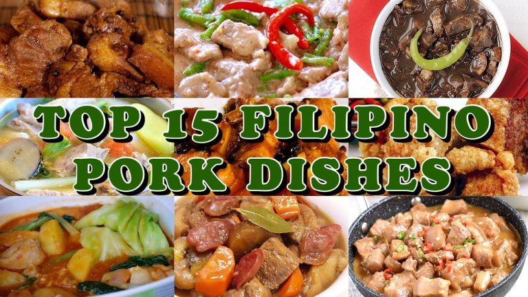 TOP 15 FILIPINO PORK DISHES | FILIPINO FOOD | FILIPINO PORK RECIPES | Pepperhona’s Kitchen