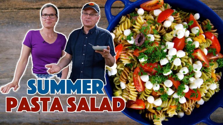 Summer Cookout Pasta Salad Recipe – Glen And Friends Cooking