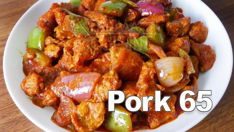 Goan Pork 65 Recipe | Easy Pork 65 Recipe | Goan Pork Recipes